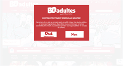 Desktop Screenshot of bd-adultes.com
